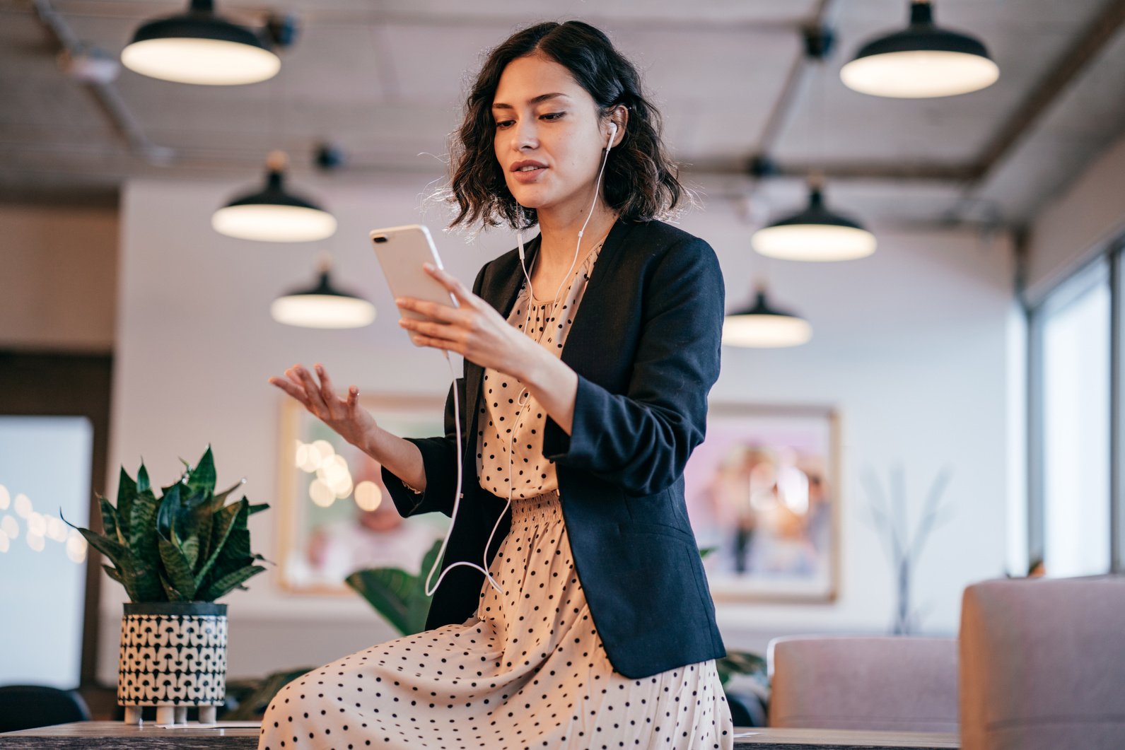 Young entrepreneur working in the office on digital marketing campaign